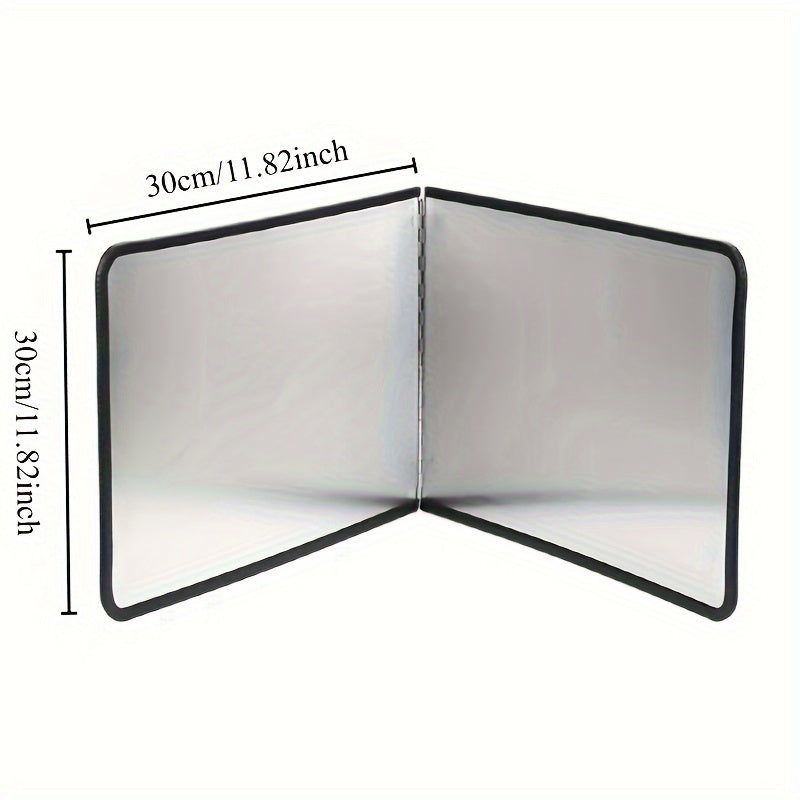 Protector de salpicaduras de acero inoxidable para estufa de gas, resistente al calor, fácil de limpiar, protector de encimera de cocina