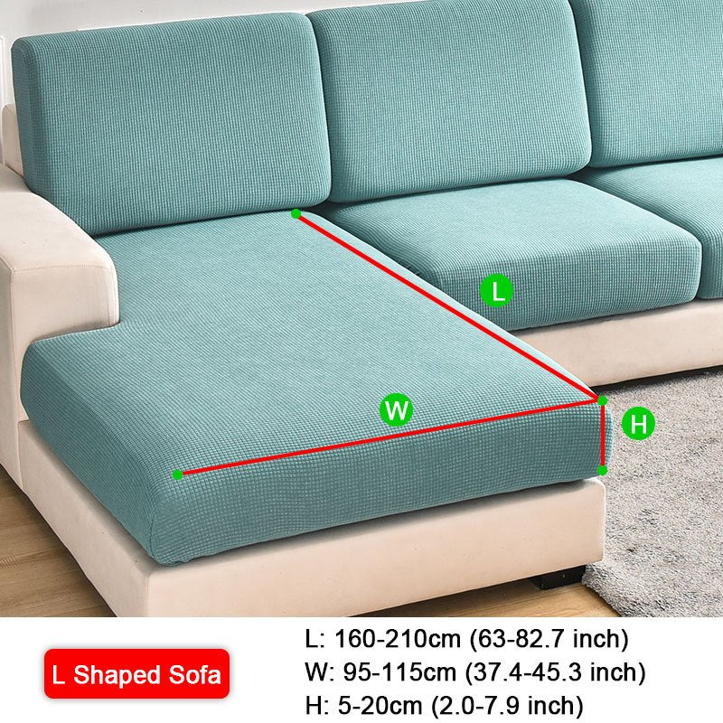 Waterproof Jacquard Sofa Slipcover Elastic Polyester Furniture Protector