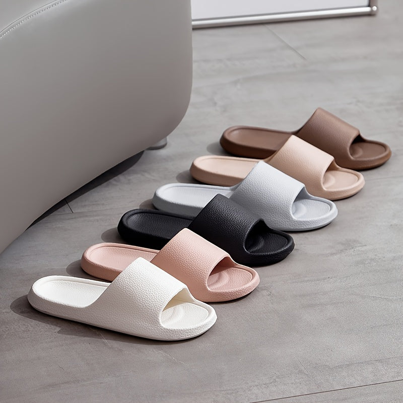 Women's EVA Slide Sandals Solid Color Open Toe Indoor Outdoor