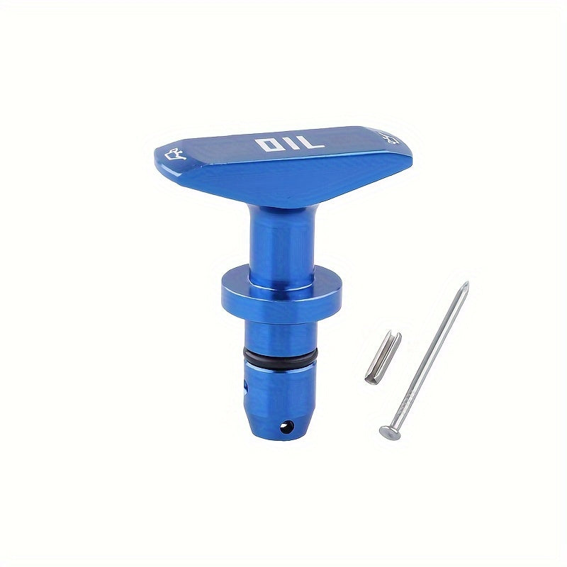 Universal alyuminiy qotishma avtomobil moyi dipstikini tortish tutqichining o‘rniga