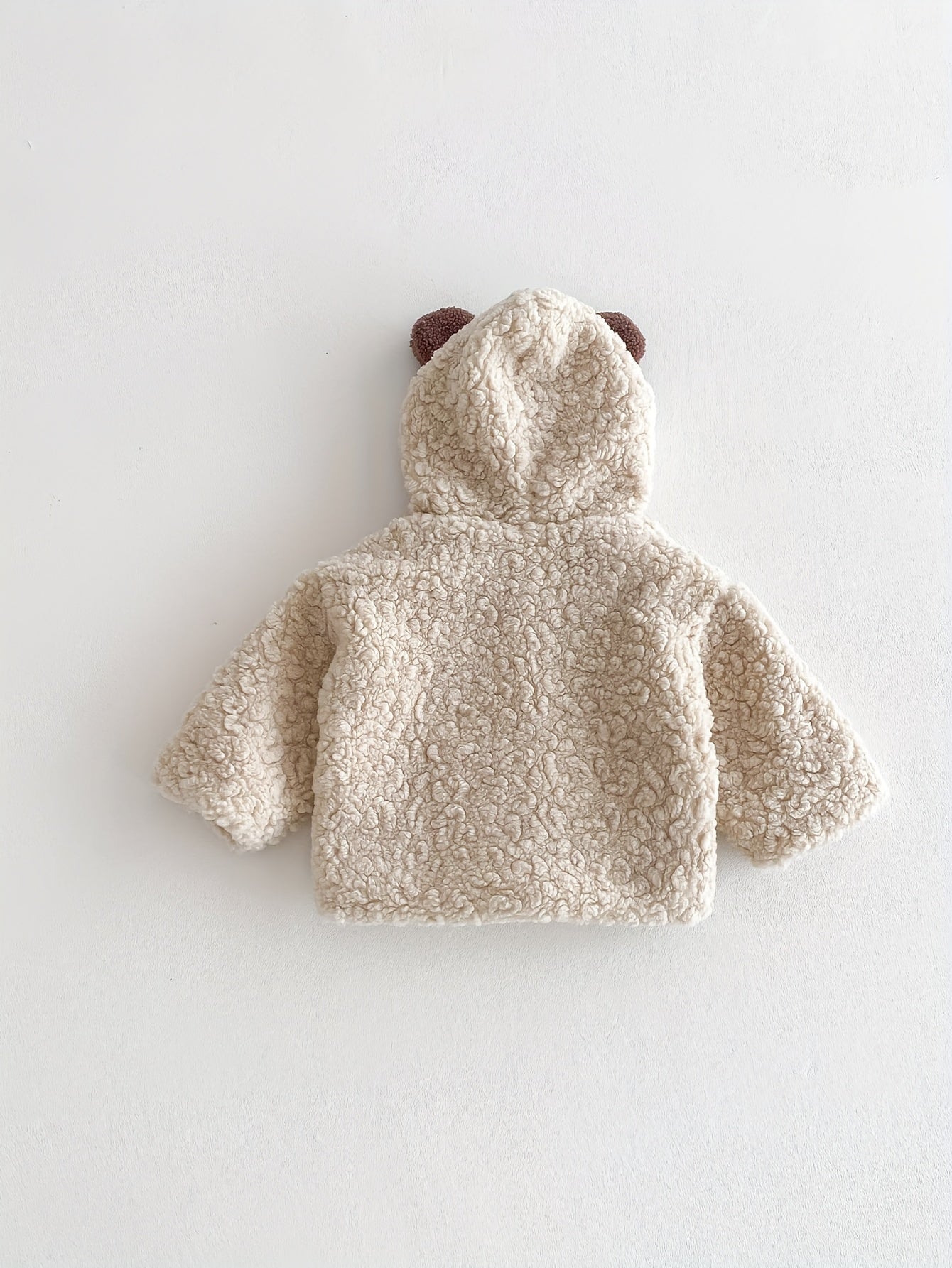 Baby Winter Coat with Hood and Bear Ears for Toddler Girls and Boys