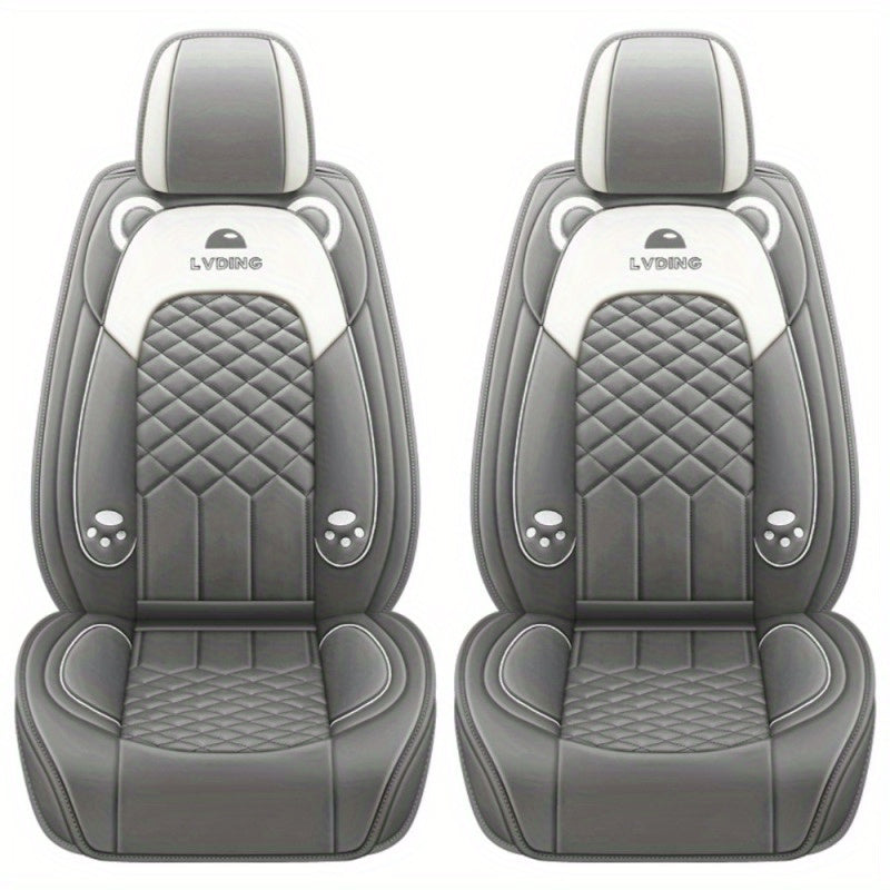 Five-Seat Car Seat Covers Breathable Lightweight Easy Install Multi-Color