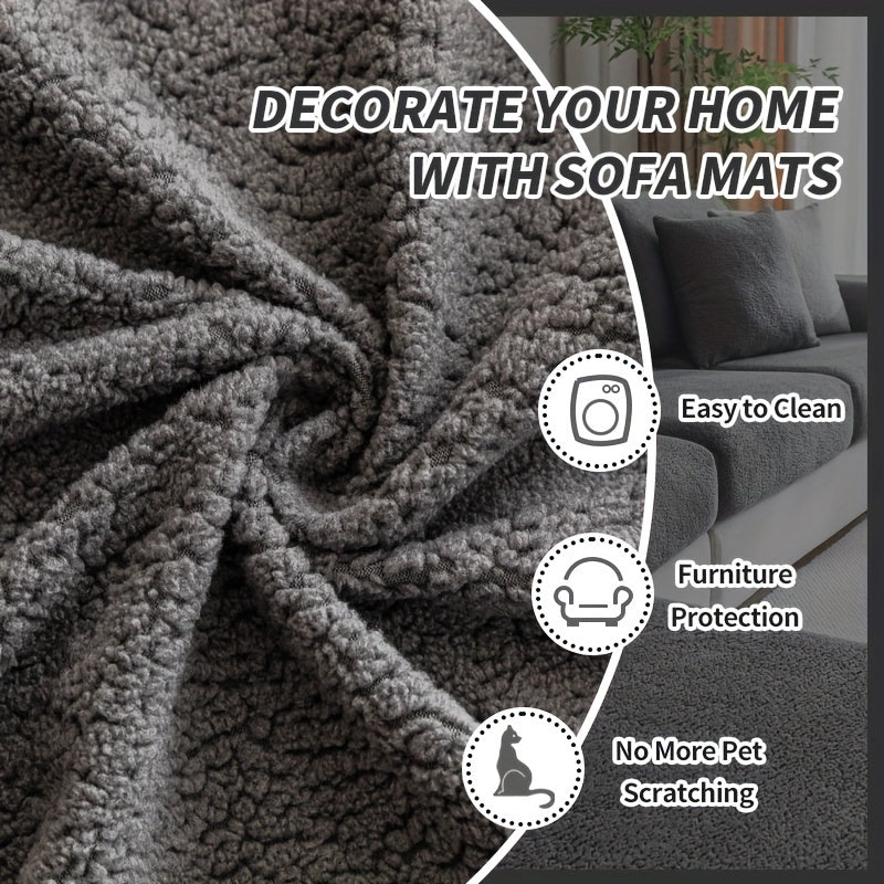 Barcha o'rindiqli divanlar uchun suv o'tkazmaydigan cho'ziluvchan divan qoplamasi, zamonaviy sirpanmaydigan dizayn, uy hayvonlariga qulay va L-shaklidagi divanlarga mos keladi.