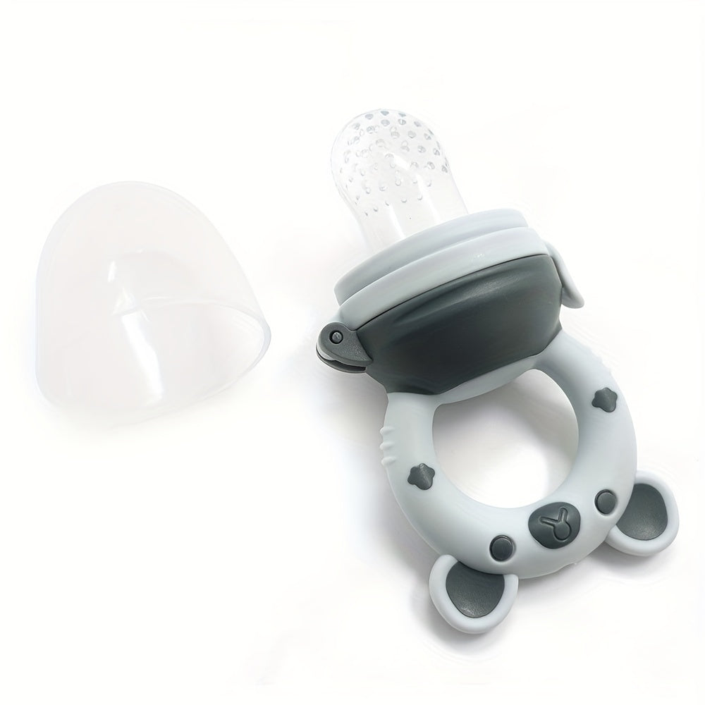 Chupete de silicona para alimentar a bebés con frutas y verduras, con alimentador fresco y molde para paletas de leche materna