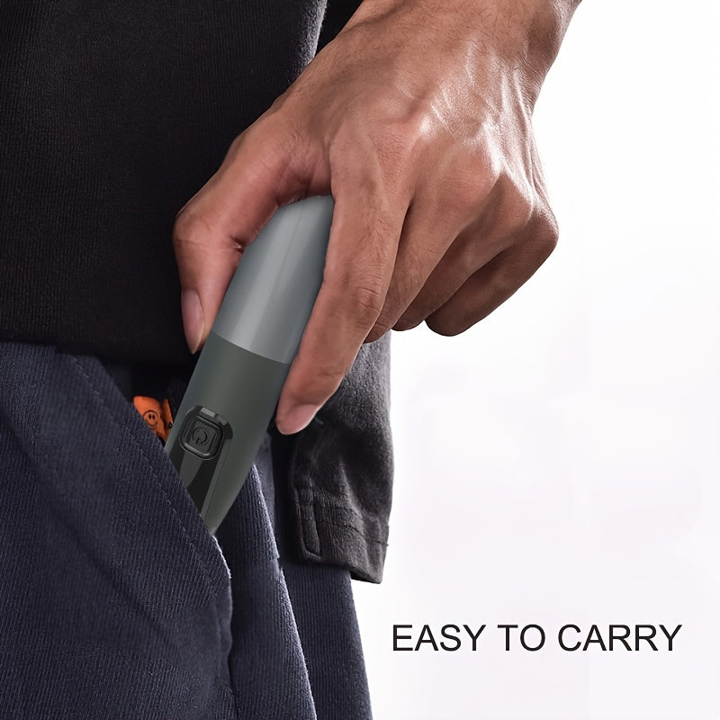 Electric Eyebrow Razor for Men and Women Rechargeable Face Beard Trimmer Black