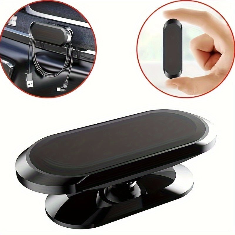 Universal Car Dashboard Phone Holder 360 Rotation Adjustable Magnetic