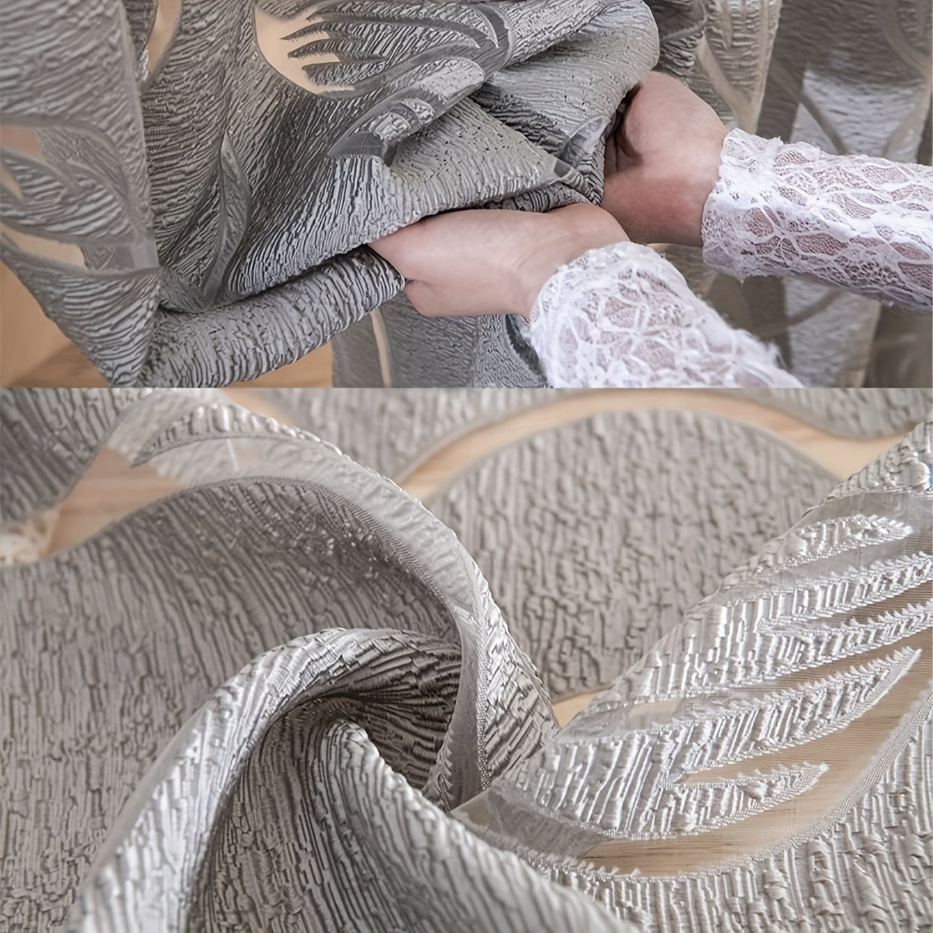 Zamonaviy pardalar paneli yashash xonalari, yotoq xonalari, oshxonalar, hammomlar yoki uy va xona bezaklari uchun mukammal.