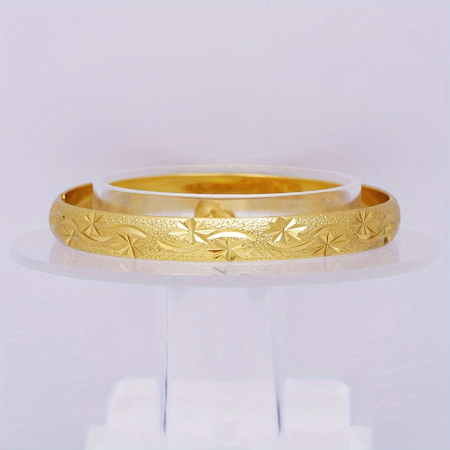 Vintage uslubidagi 6 ta bangle to'plami - Ayollar uchun zamonaviy mis bilakuzuklar, to'ylar va partiyalar uchun ajoyib, 14-fevral kuni berish uchun mukammal sovg'a.