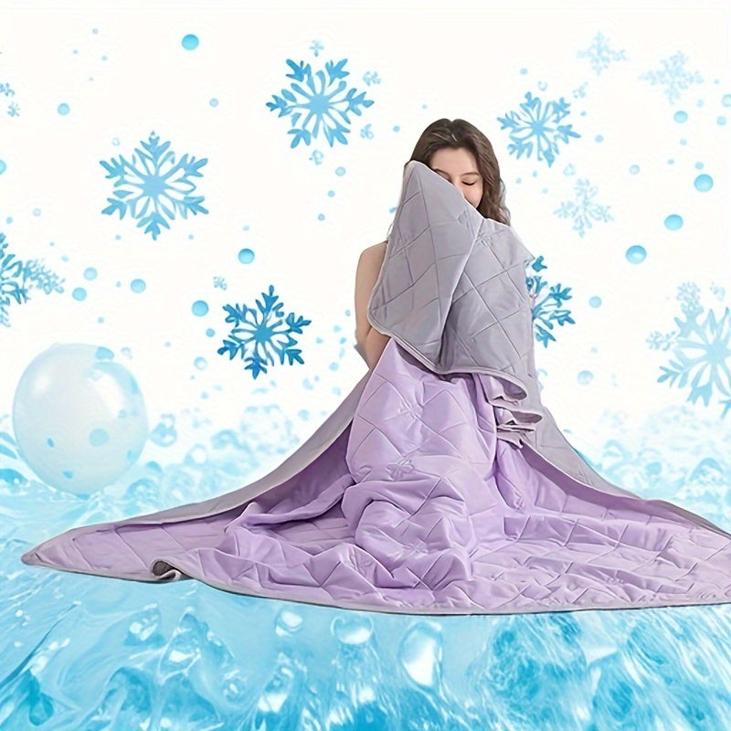 Summer Quilt with Ultrasonic Embossed Design 100% Polyester Breathable Lightweight Cooling Bedding