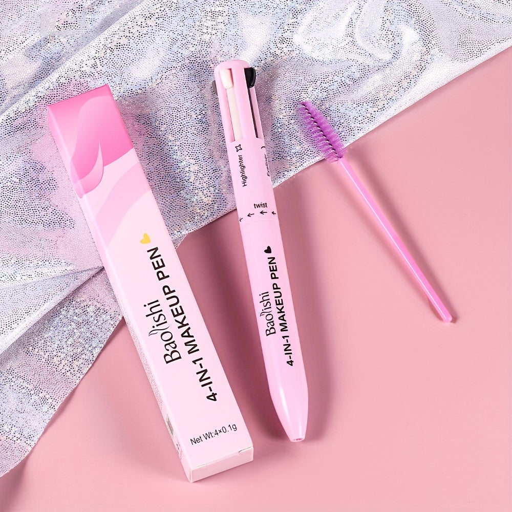 Lápiz de maquillaje multifunción para mujer: iluminador, perfilador de labios, delineador de ojos