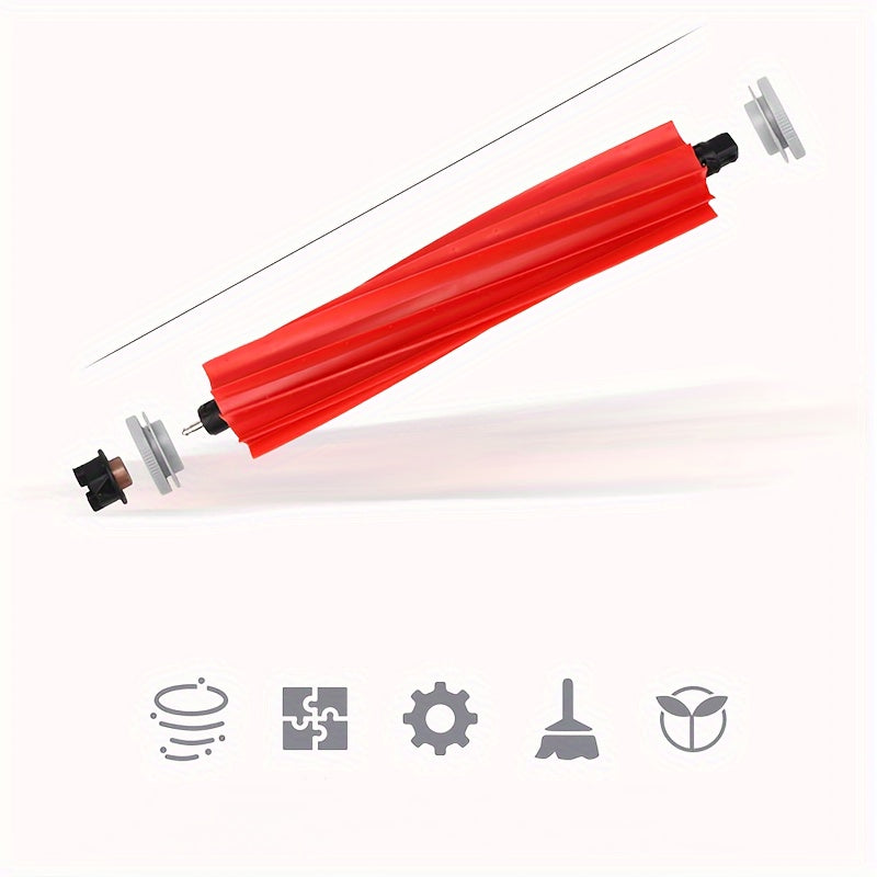 Turli xil Roborock robot tozalagichlari, jumladan S7, S7+, S7 MaxV, S7 MaxV Plus, T7S, T7S Plus, Q7, Q7+, Q7 Max va Q7 Max+ bilan mos keladigan mustahkam plastik almashtirish asosiy cho'tkalar. Ushbu 3-dona to'plami to'liq joyni tozalash aksessuaridir.