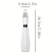 USB Rechargeable Blackhead Remover Pore Cleaner with Lifting Function White or Teal