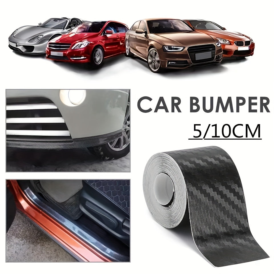 Car Door and Bumper Protection Film Carbon Fiber Anti-Collision Clear