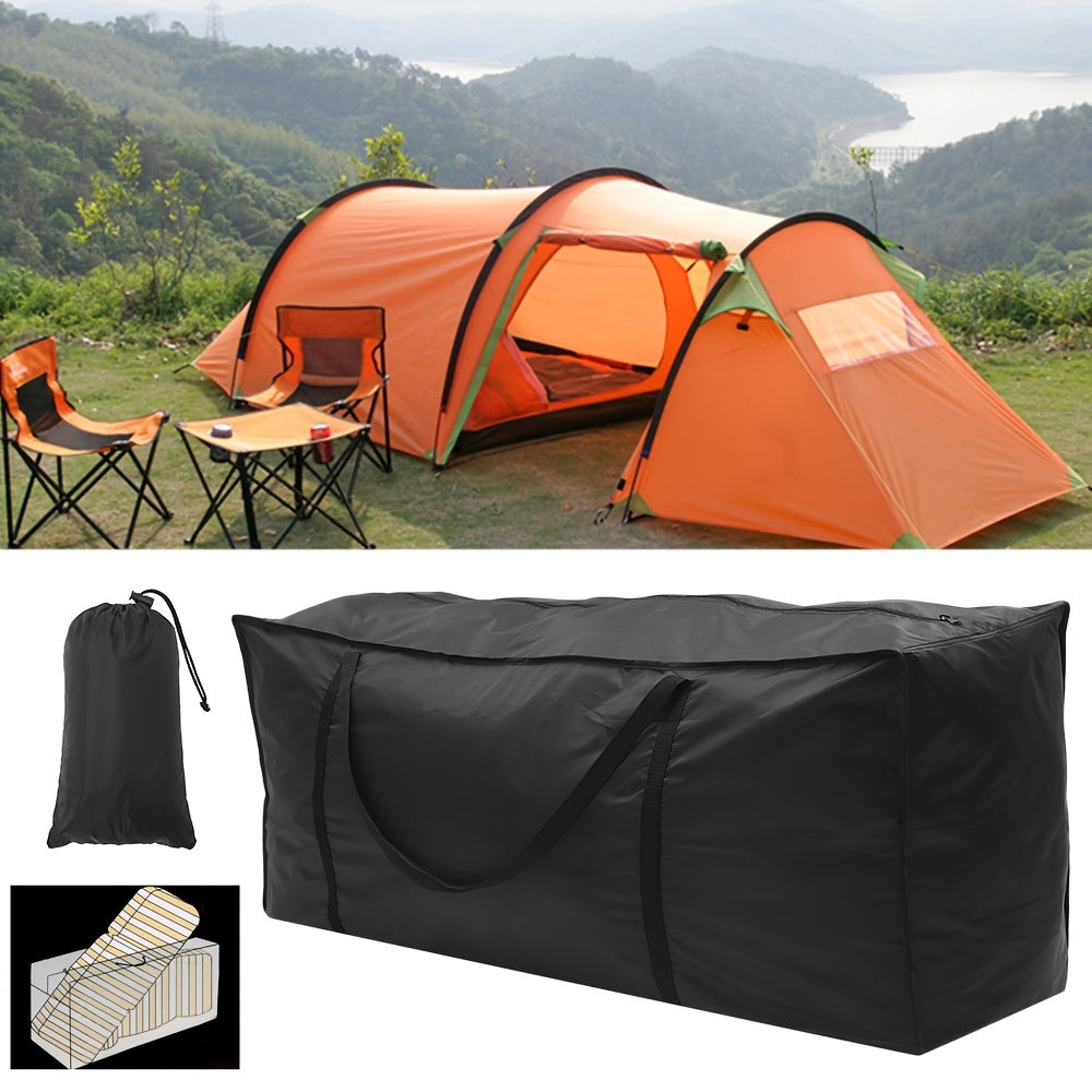 Large Heavy-Duty Storage Bags with Zippers and Handles for Moving and Organizing Closet Bedroom Camping