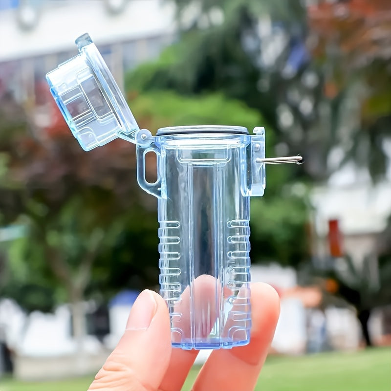 s: Suv o'tkazmaydigan sham yoqadigan saqlash qutisi, sayohat va ochiq havoda foydalanish uchun portativ himoya