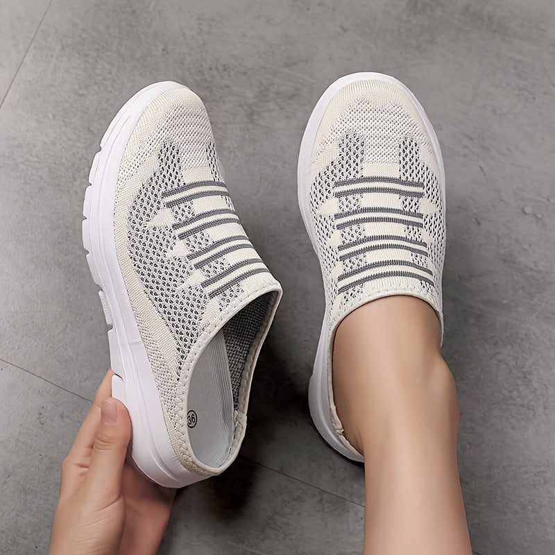 Women's Slip-On Sneakers Breathable Fabric Upper Lightweight Phylon Sole Casual All-Season