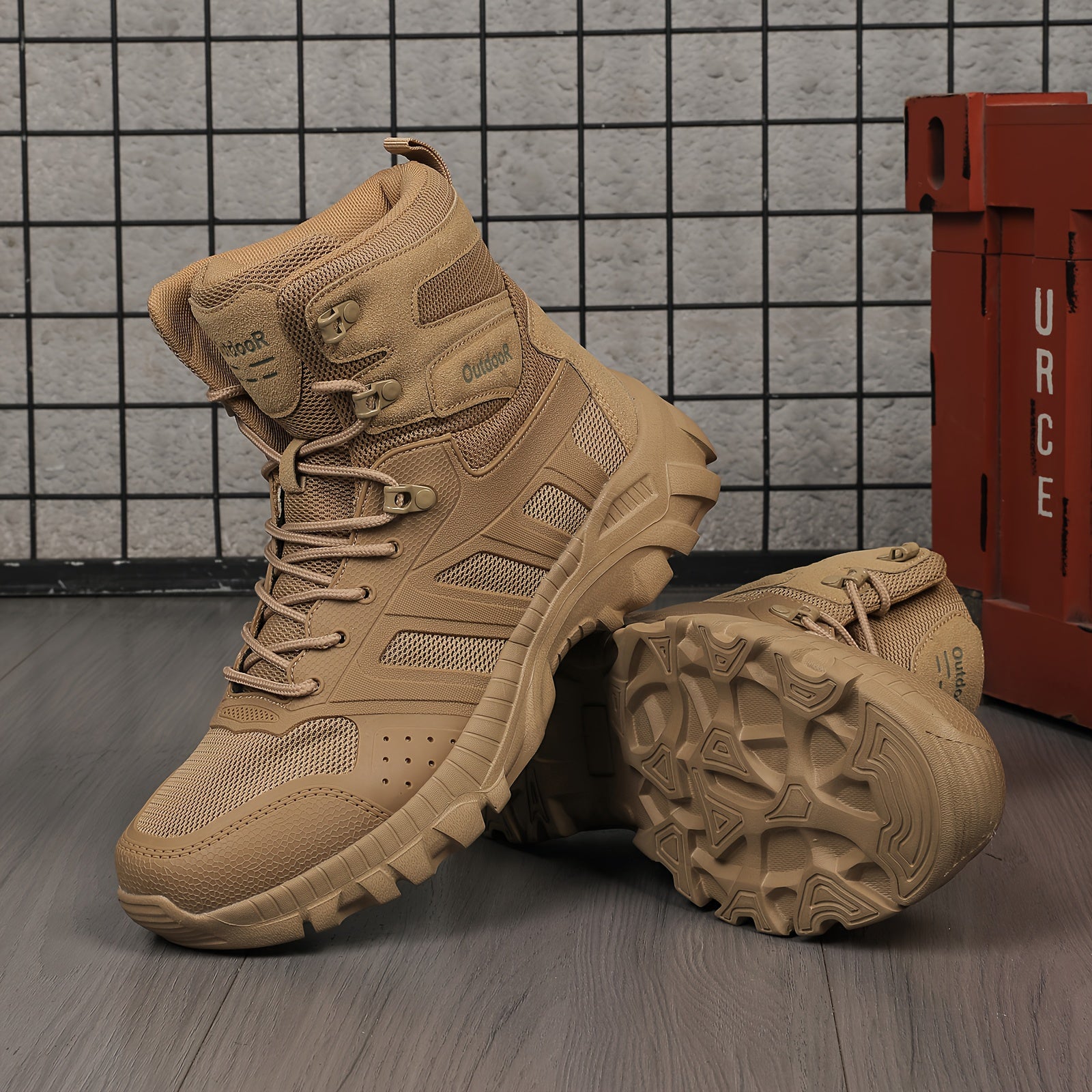 Women's Autumn Winter Tactical Boots Slip-Resistant Durable Lightweight