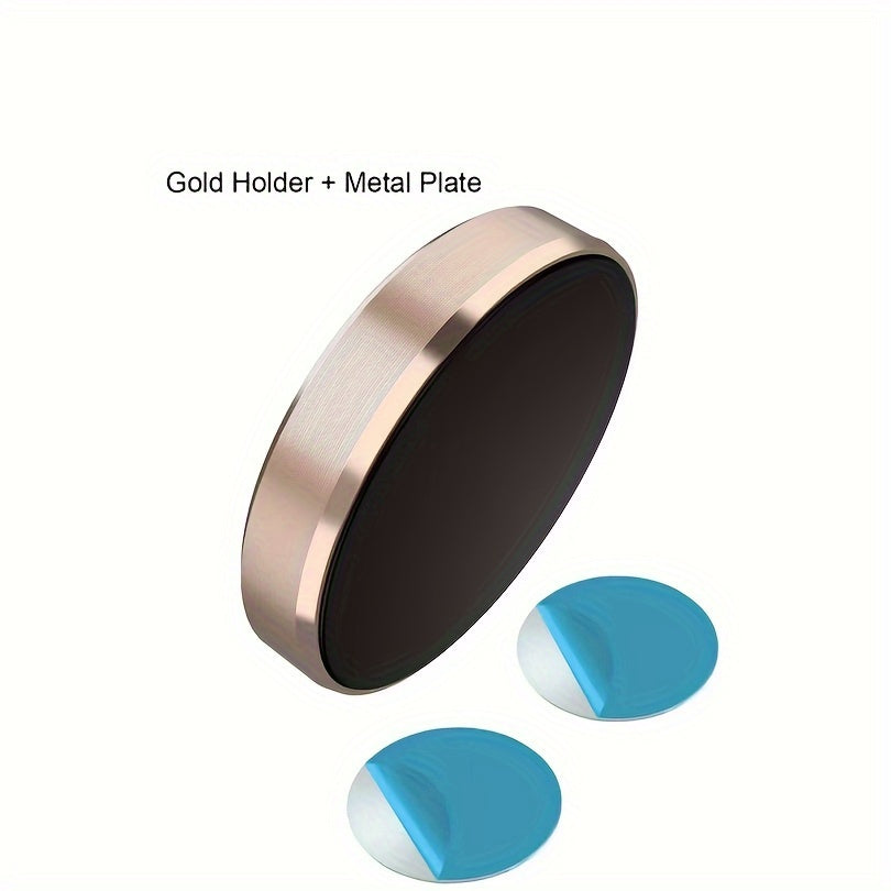 Mini Car Dashboard Magnetic Phone Holder Stickers Wall Key Organizer