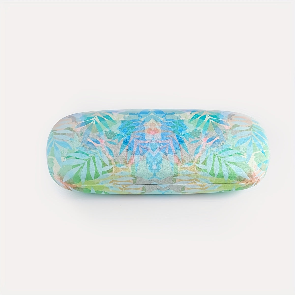 Women's Glasses Case with Flower Print Lightweight Portable Eyewear Storage