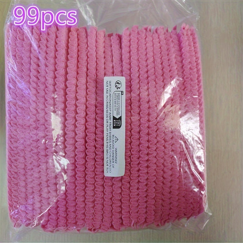 Bir martalik to'qima mato bilan qoplangan shishali shlyapa, 20-100 ta, oziq-ovqat xizmatlari va SPA uchun