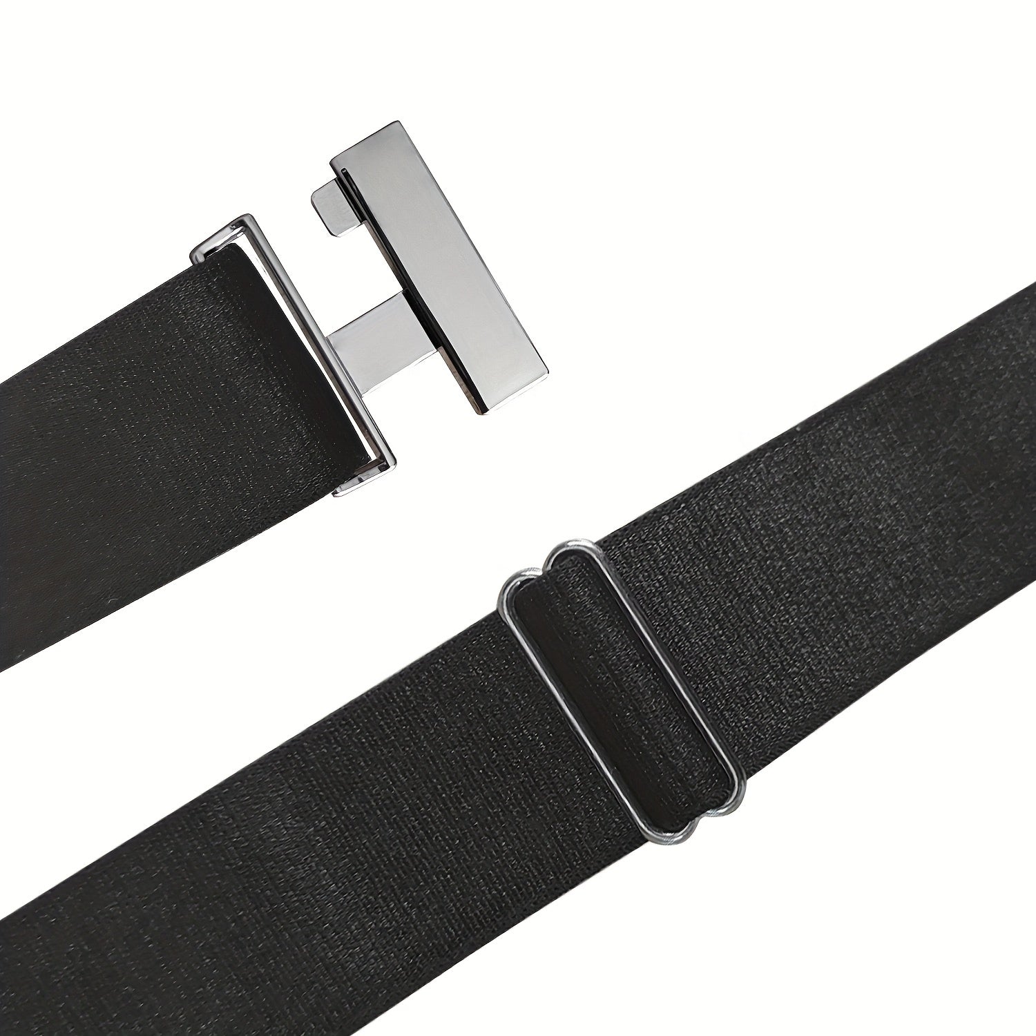 Men's Sock Suspenders Adjustable Sock Holders with Sturdy Clips for Formal and Daily Wear