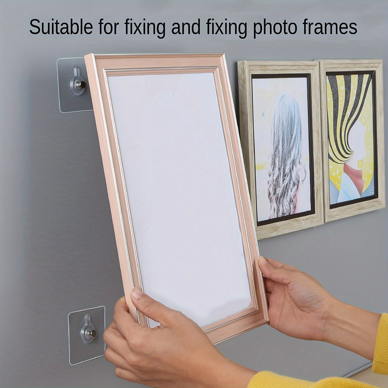 Durable Wall Hooks Set 10/20/40 Pcs Heavy Duty for Hanging Photos and Bathroom Storage