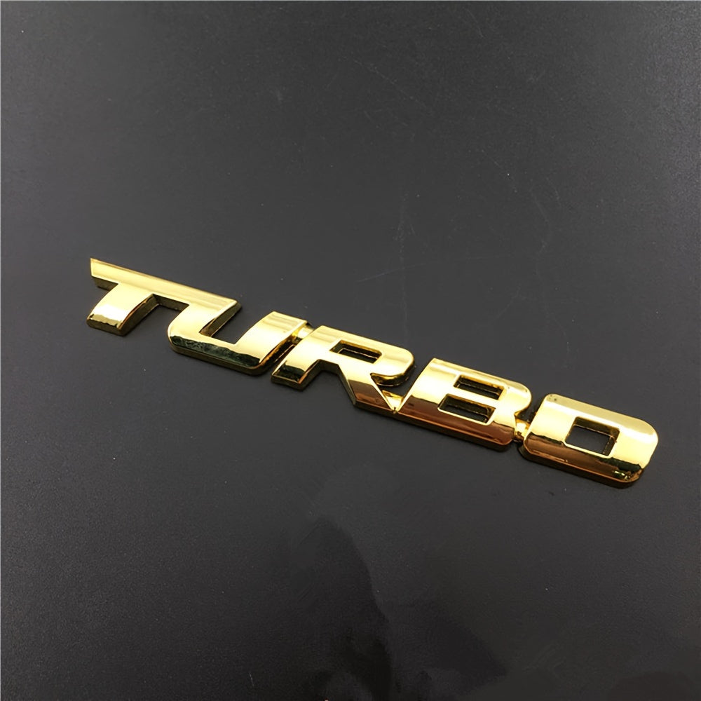 Emblema 3D de metal para coche, calcomanía de aleación de zinc, adhesivo, insignia para portón trasero