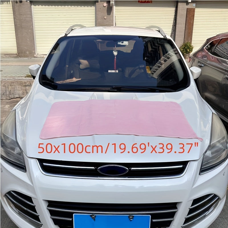 Микрофибровое полотенце для сушки автомобиля, сверхбольшое, сверхвпитывающее, для мойки и детализации автомобиля