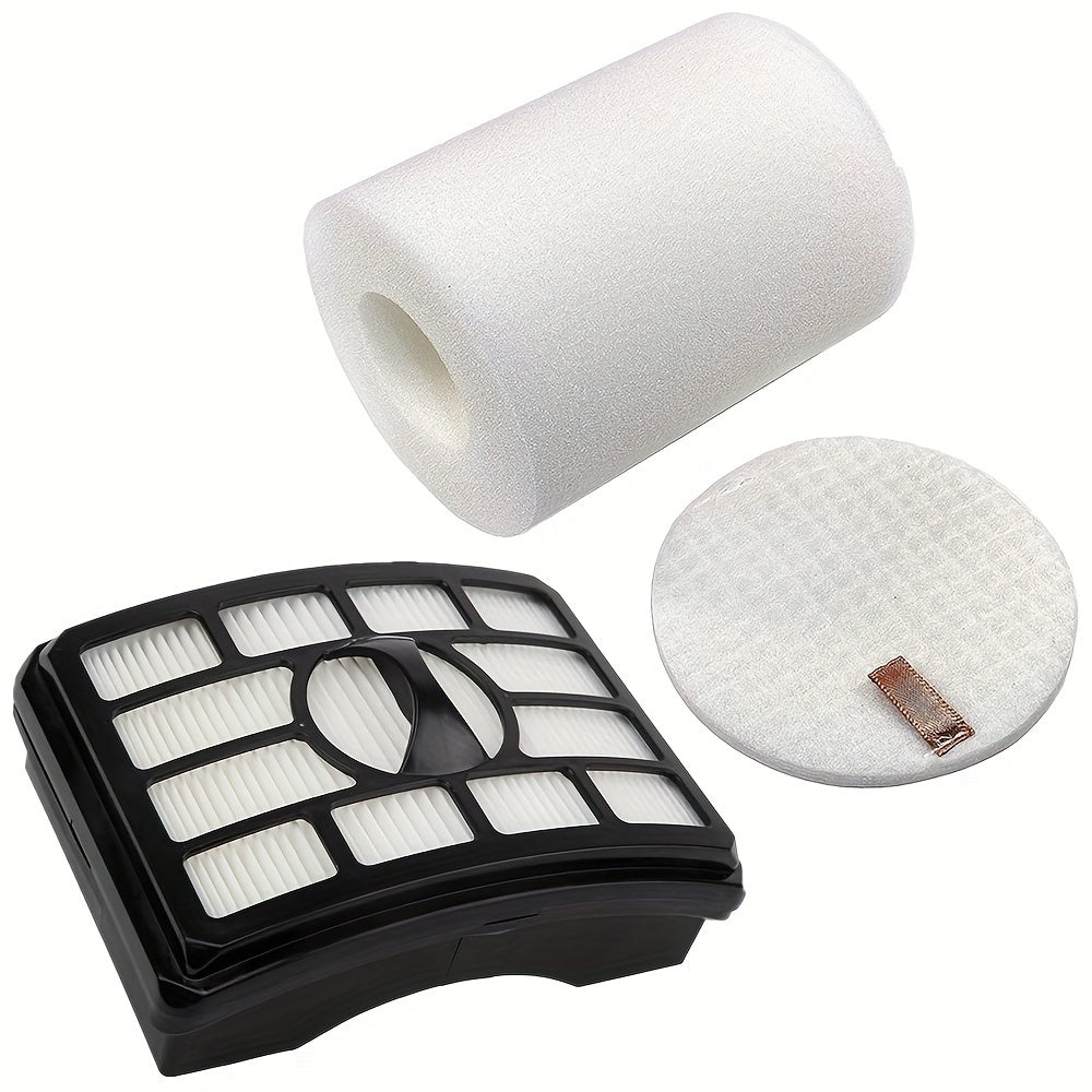 Shark Rotator Pro Lift-Away NV500, NV501, NV502, NV503, NV505, NV510, NV520, NV552, UV560, XFF500 va XHF500 uchun yuqori samarali HEPA va faol uglerod o'rnini bosuvchi filtrlar