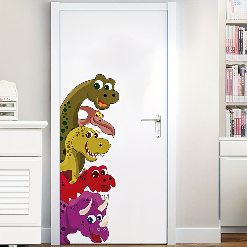 Cartoon Dinosaur Wall Sticker Removable Self-Adhesive Home Decor