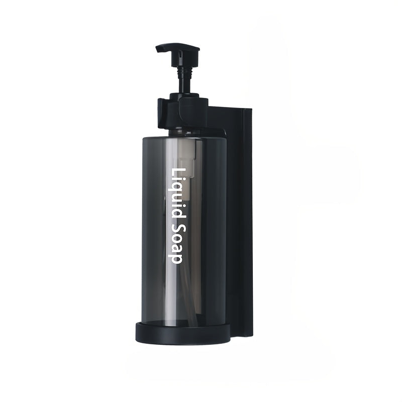 Wall-Mounted Plastic Soap Dispenser for Hotel Bathrooms and Shower Storage