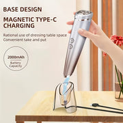 6-in-1 USB Rechargeable Facial Skin Care Device with 2000mAh Lithium Battery for Home Use