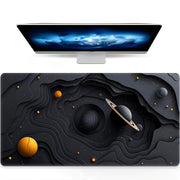 Galactic Space Themed Gaming Mouse Pad Non-Slip Rubber Large Desk Mat for eSports and Gaming