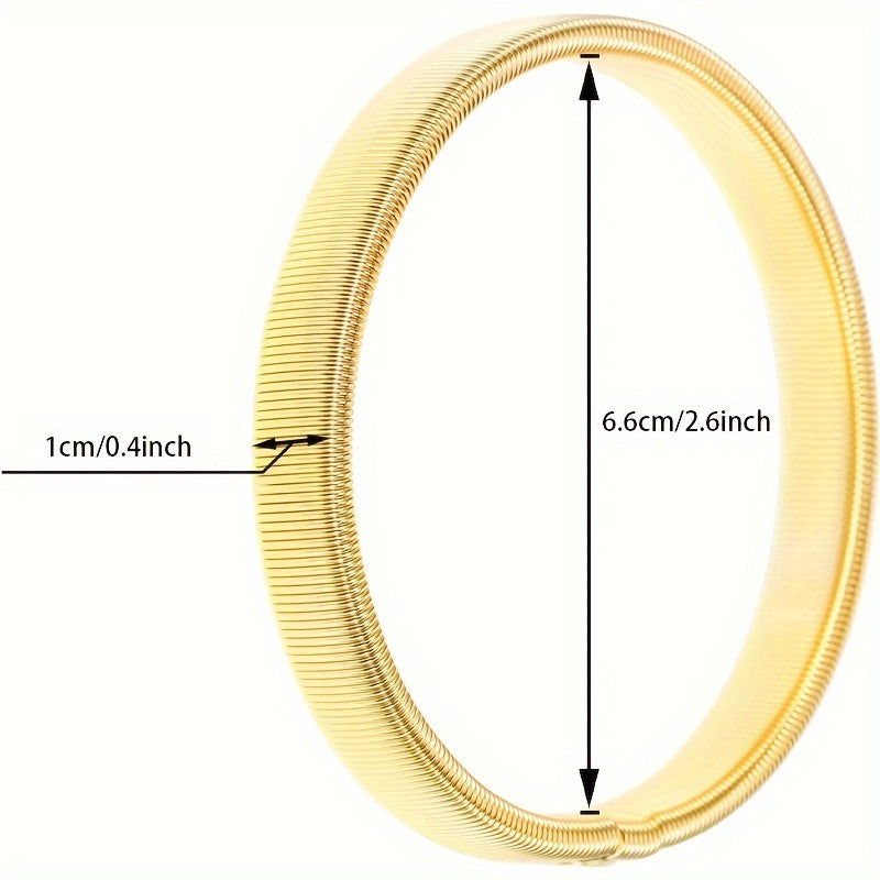 Set of 6 Adjustable Shirt Sleeve Holders for Men and Women