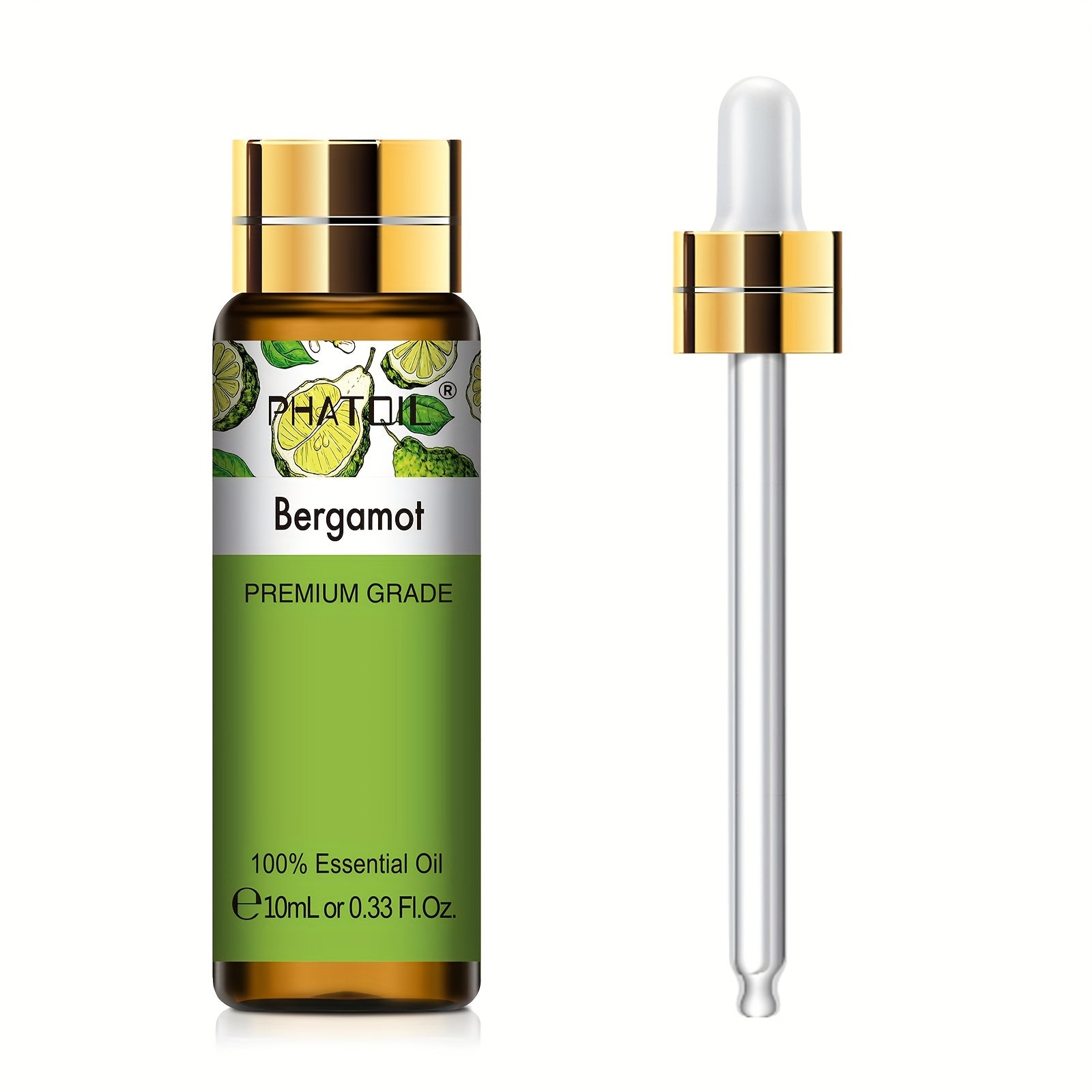 PHATOIL Efir moyi Yagona 10ml - Kayfiyatni ko'taruvchi aromaterapiya suvi, ko'p maqsadli foydalanish, yuqori sifatli, oqmas, UV nurlanishiga chidamli - 1 shisha