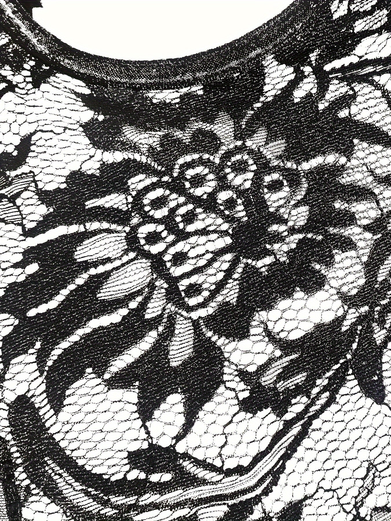 Women’s Lace Open Bust Bodysuit with Bow Decoration for Lingerie