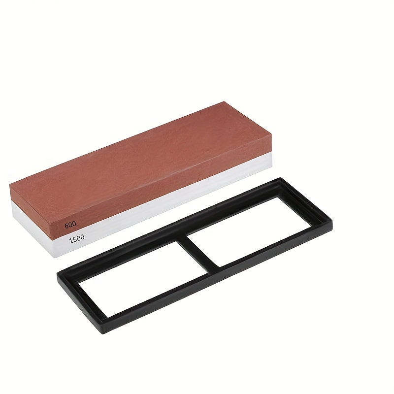 600/1500 zımpara toshidan foydalanib, pichoqni osonlik bilan o'tkirlang, barqarorlik uchun silikon asos bilan ta'minlangan.