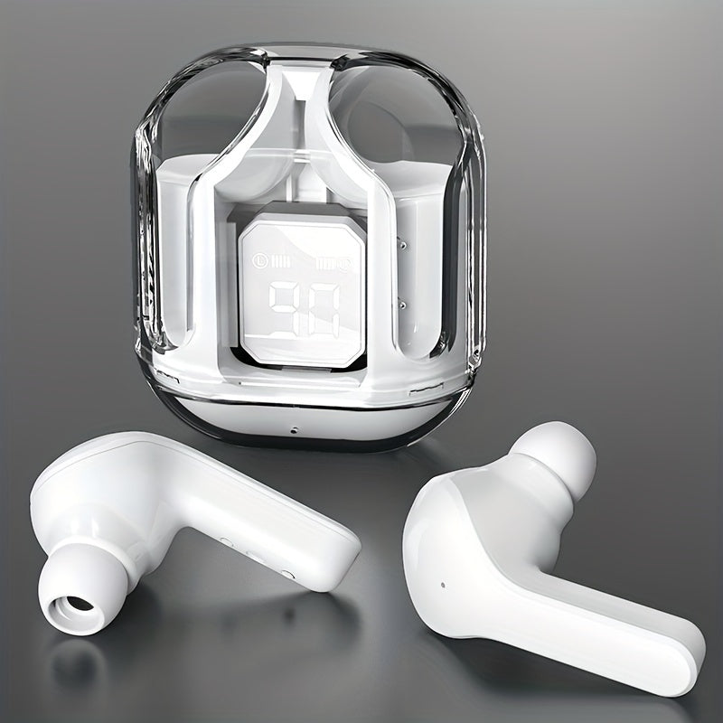 2024 Wireless Earbuds with LED Battery Indicator and Silicone Case