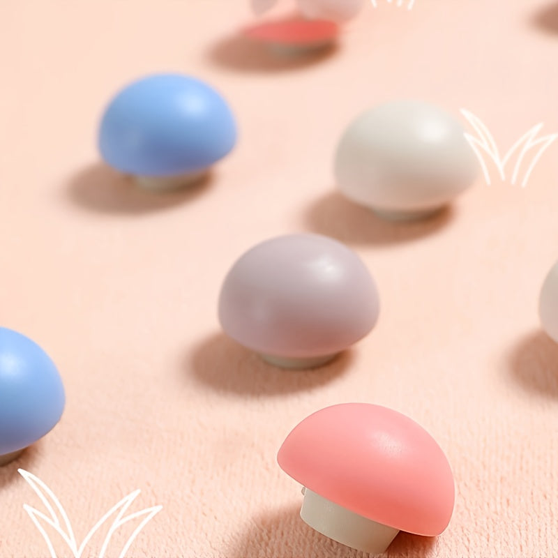 Set of 10 Mushroom Head Bed Sheet Clips Non-Slip Skin-Friendly Traceless Safe Fixers