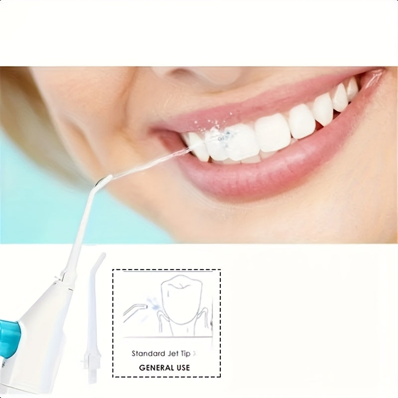 Portable Manual Oral Irrigator Water Floss Teeth Cleaner Travel Dental Tool