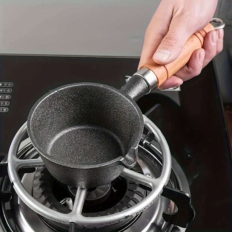 Тяжёлая металлическая решётка для газовой плиты с противоскользящим многокогтевым дизайном для небольших кастрюль