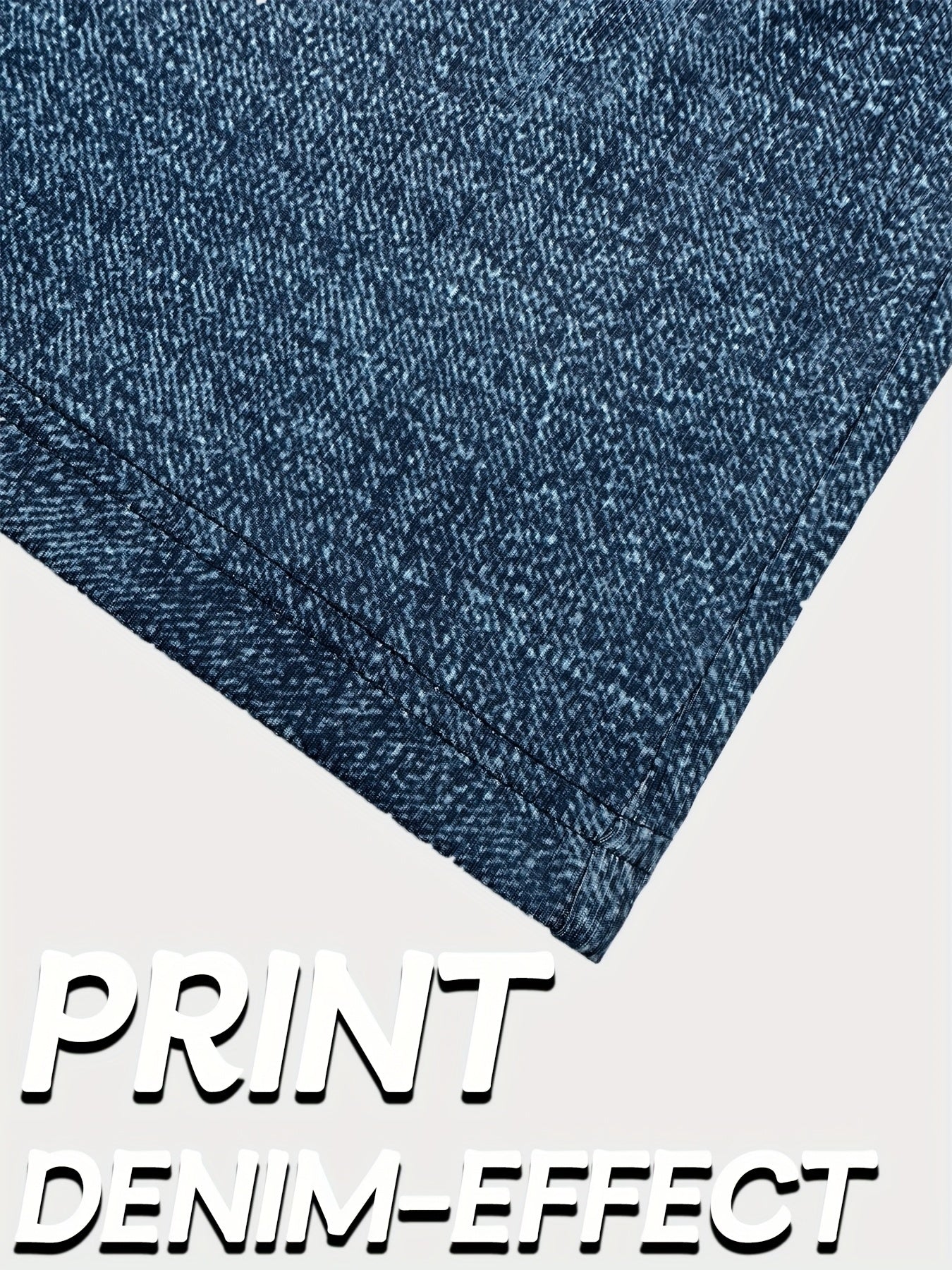 Plus Size Women's Stretchy Denim Flared Pants Wide-Leg Bell Bottoms Casual Trousers