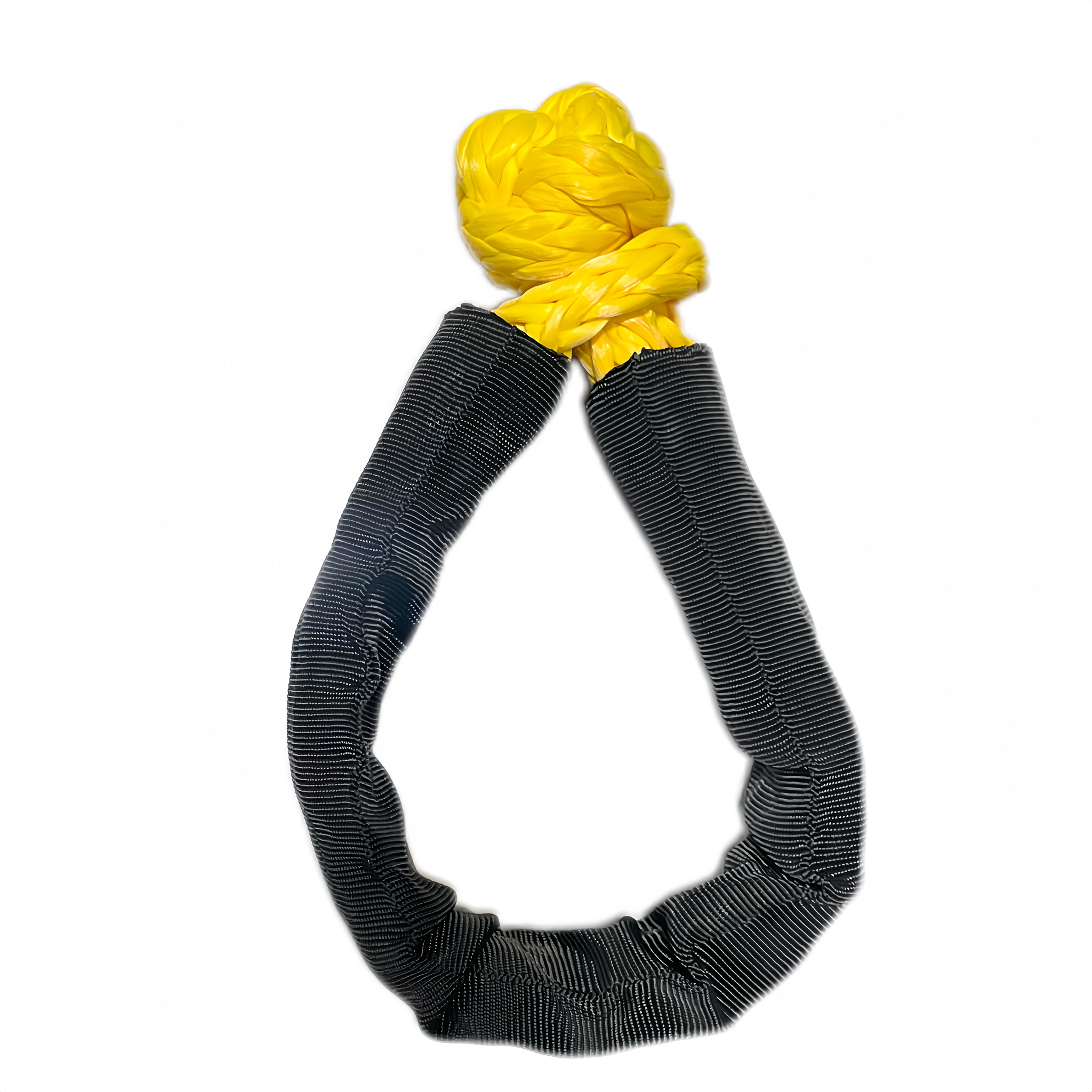 Flexible U-Hook Rope Trailer Hitch Durable PE Braided Universal Fit Tow Trailer Accessory