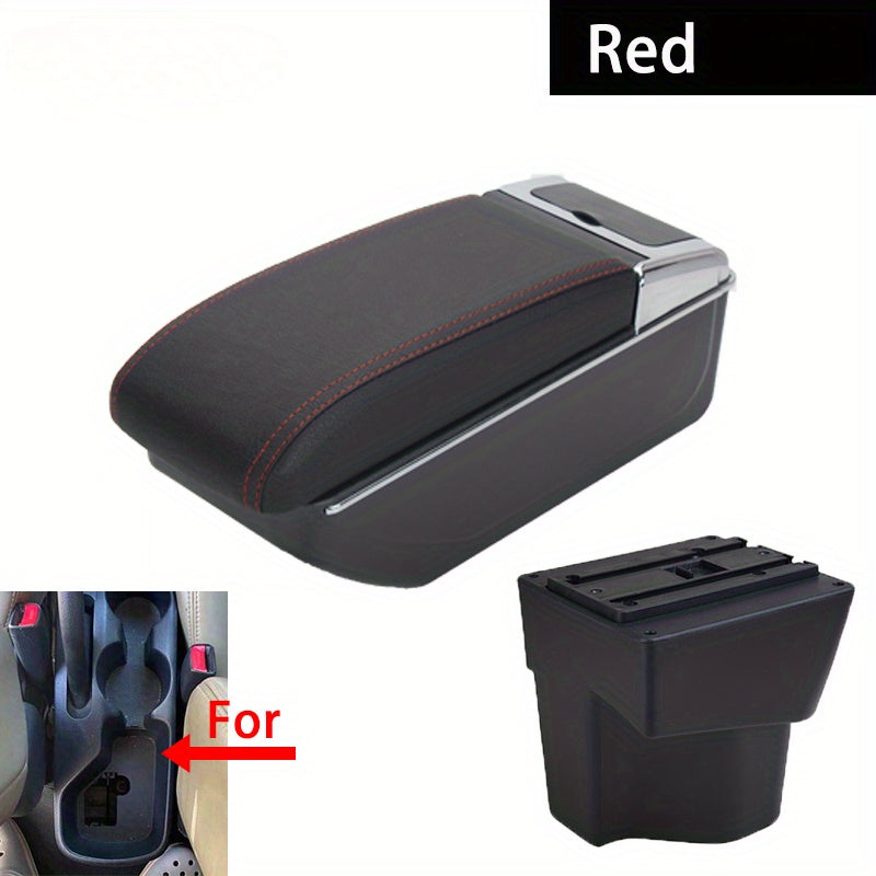Car Interior Storage Box for Rio 5 ABS Armrest Organizer Fits 2012-2019