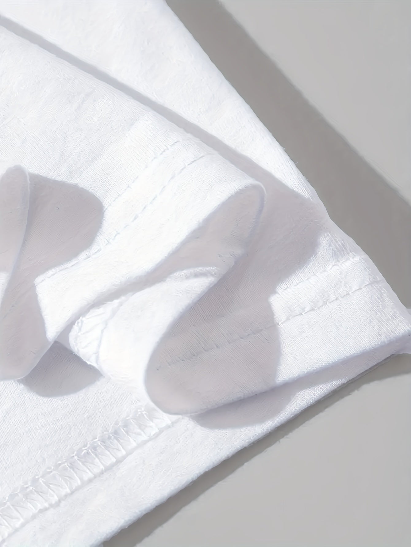 Men's Polyester Crew Neck T-Shirt with Alphabet Pattern for Casual All-Season Wear