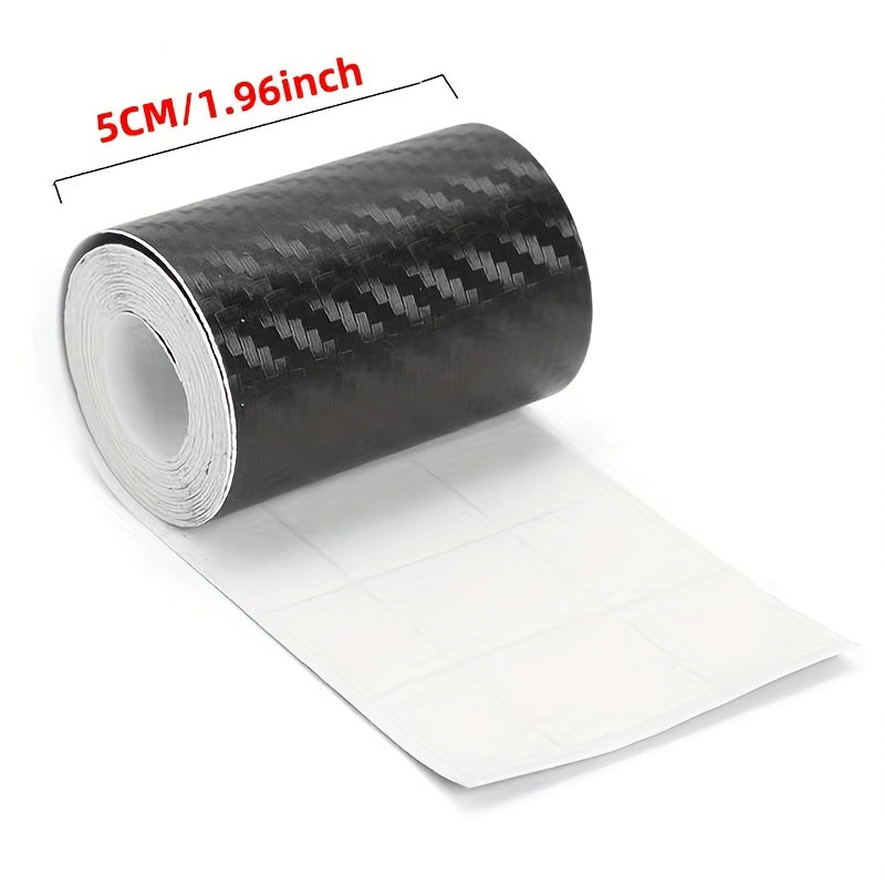 Car Door and Bumper Protection Film Carbon Fiber Anti-Collision Clear