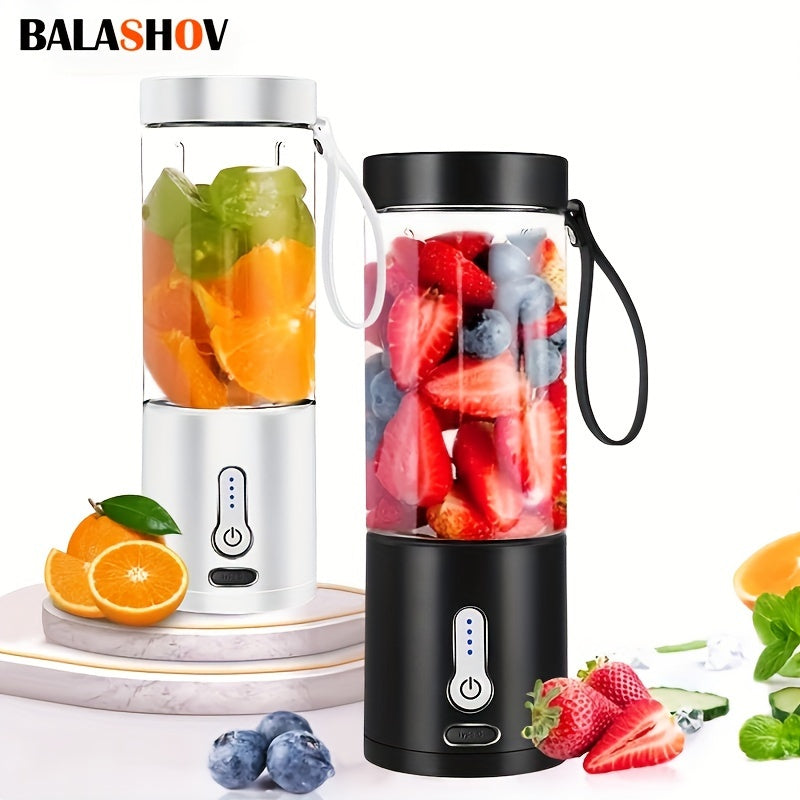 Portable Personal Juicer Cup 0.5L-1L USB Rechargeable with Detachable Tritan Cup and 6 Blades