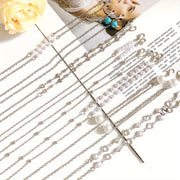 Набор из 8 различных стилей цепочек для очков для женщин и мужчин, с модным противоскользящим дизайном. Эти цепочки для очков также могут использоваться как шнурок для масок, что делает их универсальным аксессуаром для ваших масок и удержания очков.