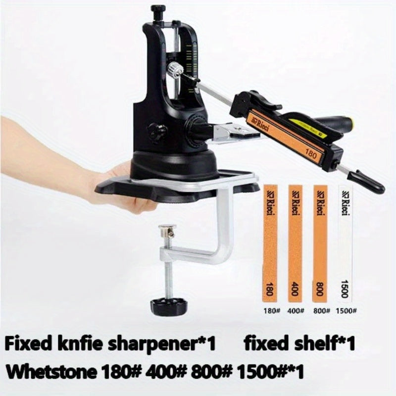 Afilador de cuchillos Pro III para chefs sistema profesional de cocina 4 piedras de afilar