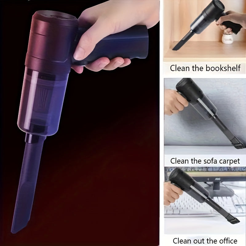 Handheld Vacuum Cleaner with Strong Suction Rechargeable Cordless for Car Office Home